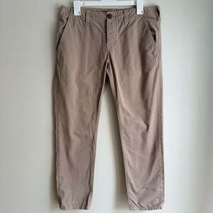 J Brand Inez Slim Fit Chino Pants in Kenya Brown Size 28